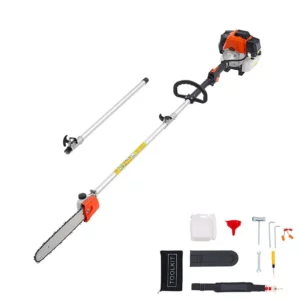Tronçonneuse Élagueuse sur perche thermique 33 cm³ Vevor