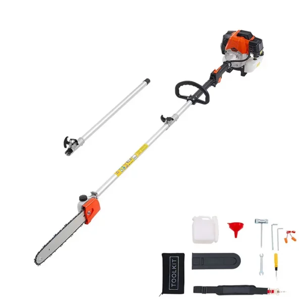Tronçonneuse Élagueuse sur perche thermique 33 cm³ Vevor
