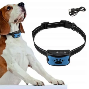 Collier Anti-Aboiement Chien Rechargeable