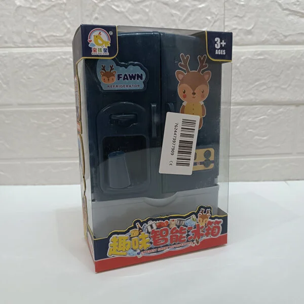 Réfrigérateur Jouet pour Enfants Design Mignon avec Faon