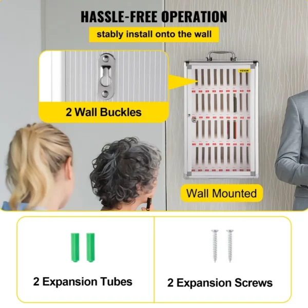 Casier de Rangement pour Téléphone Portable 36 Emplacements
