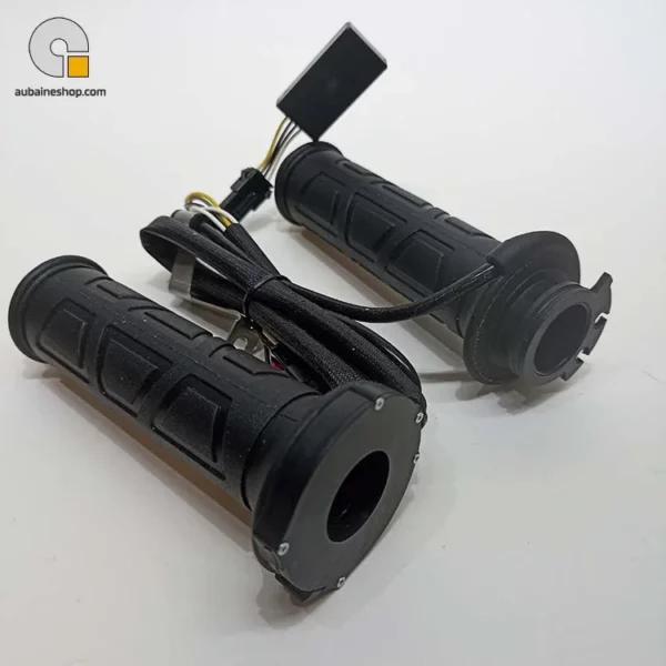 Poignées universelles Chauffantes réglables pour moto thermostat 4 vitesses