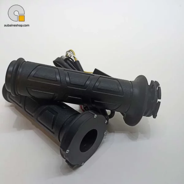 Poignées universelles Chauffantes réglables pour moto thermostat 4 vitesses