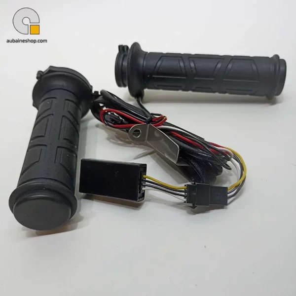 Poignées universelles Chauffantes réglables pour moto thermostat 4 vitesses