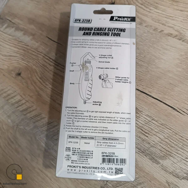 Découpeuse de Fibre Optique pour Câble de 4,5 à 25mm