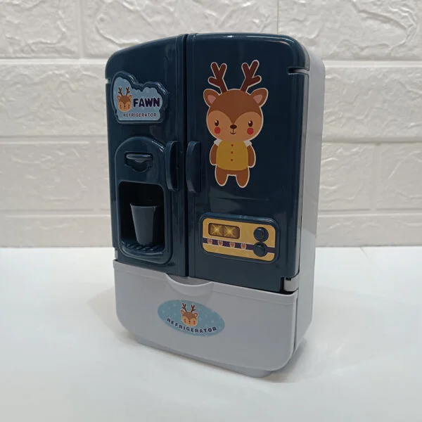 Réfrigérateur Jouet pour Enfants Design Mignon avec Faon