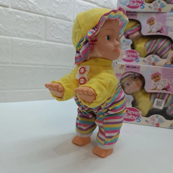 Poupée Interactive « Clever BabyS » – Bébé qui bouge, Danse et Parle