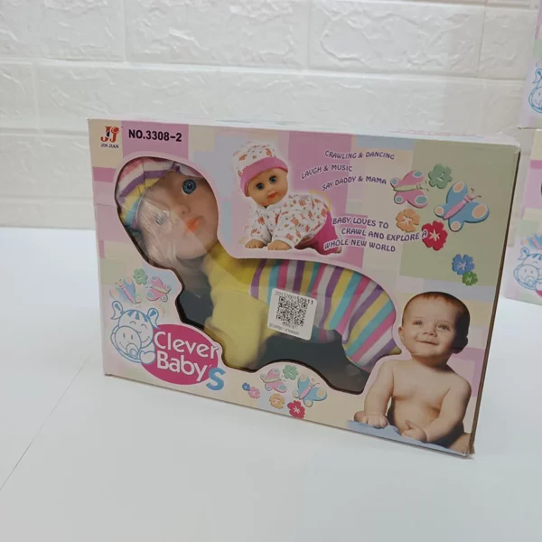 Poupée Interactive « Clever BabyS » – Bébé qui bouge, Danse et Parle