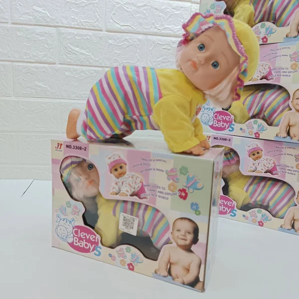 Poupée Interactive « Clever BabyS » – Bébé qui bouge, Danse et Parle