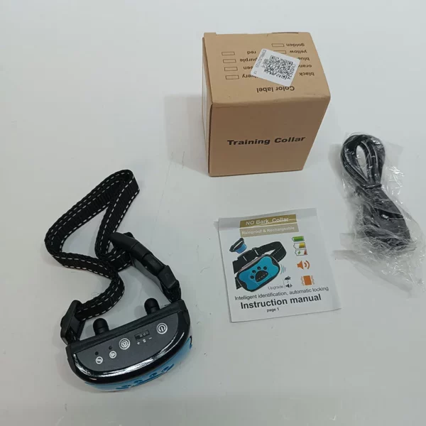 Collier Anti-Aboiement Chien Rechargeable
