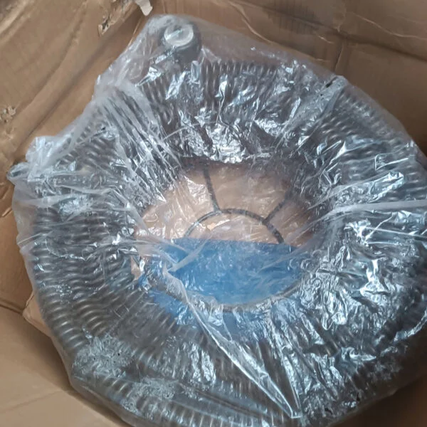 Câble de débouchage 18,3 m, câble professionnel sectionnel avec 6 lames pour tuyaux de 5 à 20 cm de diamètre, câble de débouchage à âme creuse pour évier, siphon de sol et toilettes VEVOR