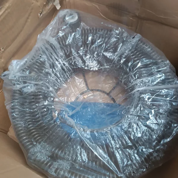 Câble de débouchage 18,3 m, câble professionnel sectionnel avec 6 lames pour tuyaux de 5 à 20 cm de diamètre, câble de débouchage à âme creuse pour évier, siphon de sol et toilettes VEVOR