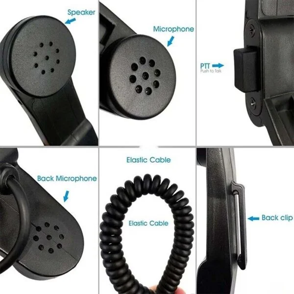 Combiné vocal Talkie Walkie militaire Motorola